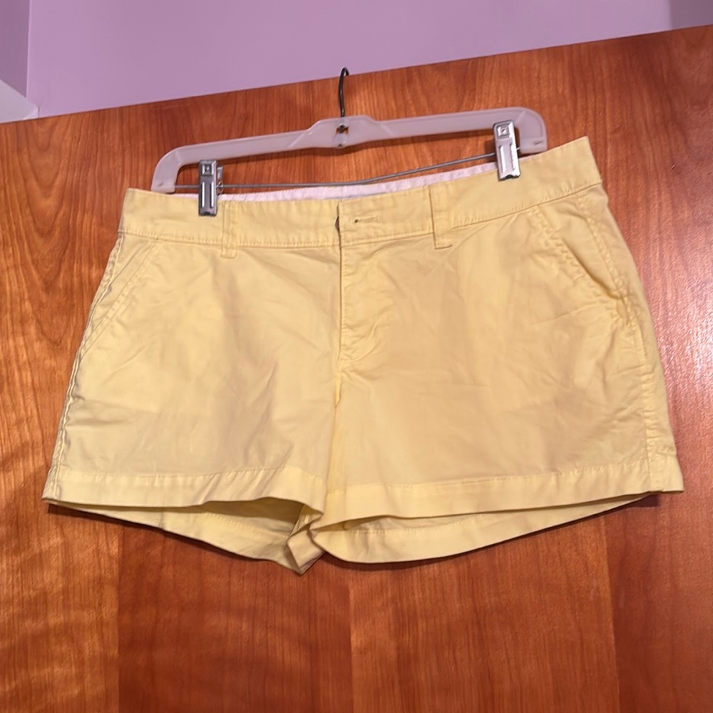 Yellow shorts